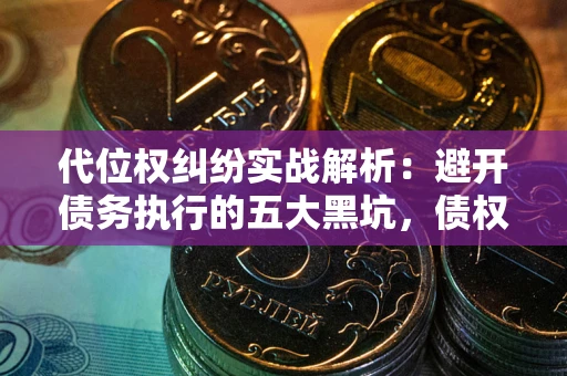 济南代位权纠纷实战解析：避开债务执行的五大黑坑，债权人必看指南