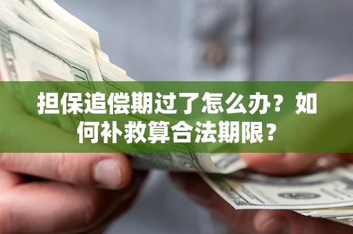 济南担保追偿期过了怎么办？如何补救算合法期限？